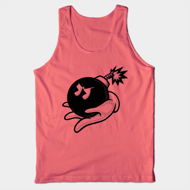 Here's A Boom Tank Top by machmigo